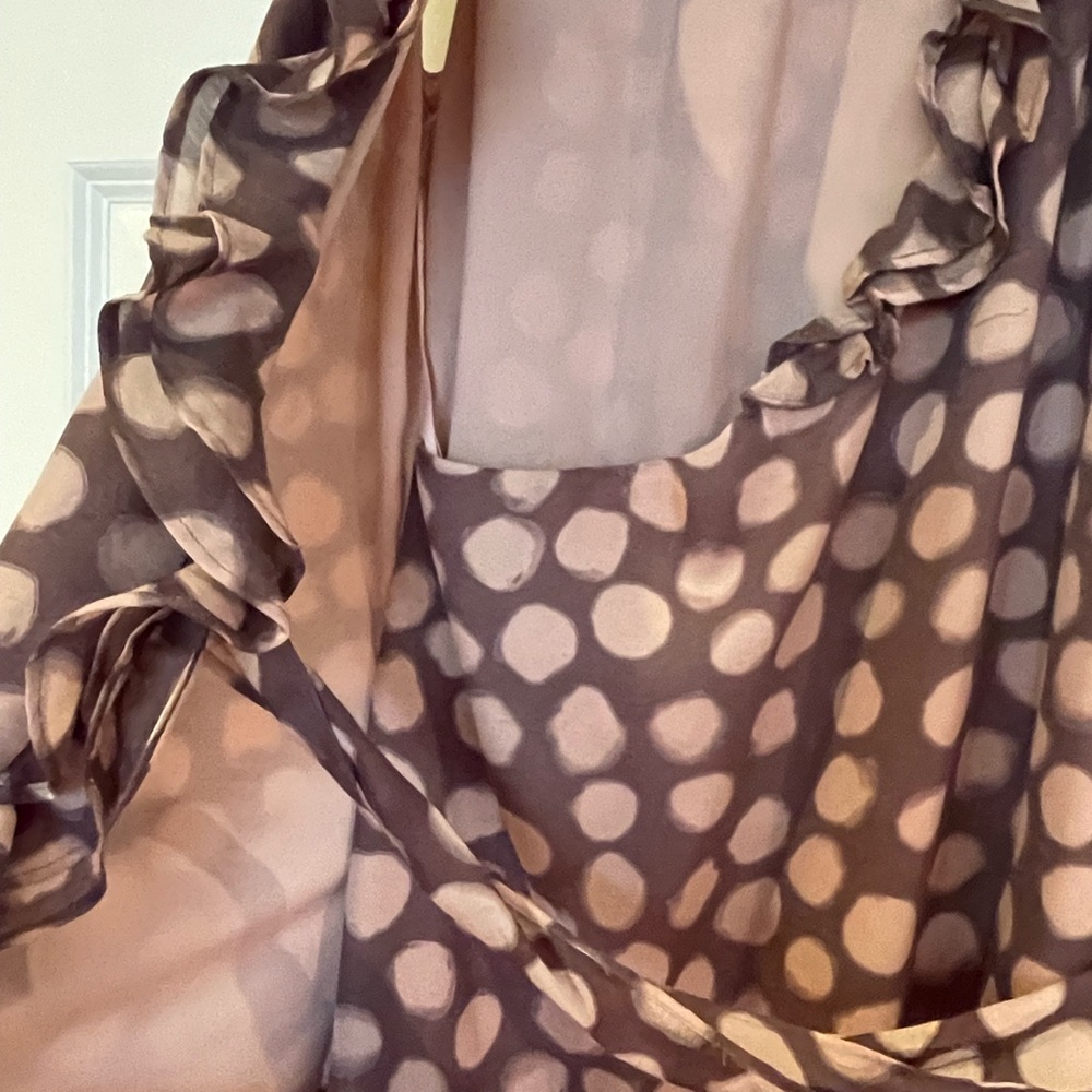 Ann Taylor Loft Sleeveless Wrap Dress - Picture 9 of 10